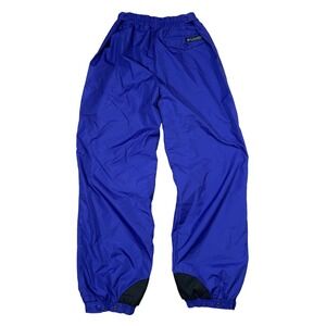 Columbia Women's Purple Nylon Light Weight Wind Snow Ski Pants Size Large LL